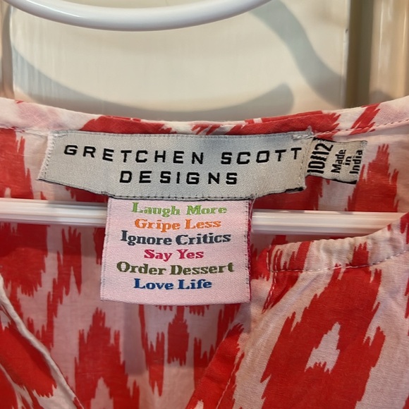 Gretchen Scott Designs, little girls bathing suit coverup, tunic, size 10/12 - Picture 5 of 5